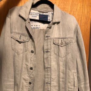 Men’s lucky brand denim jacket